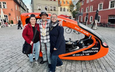Stadtrundfahrt für Janette und Ivonne